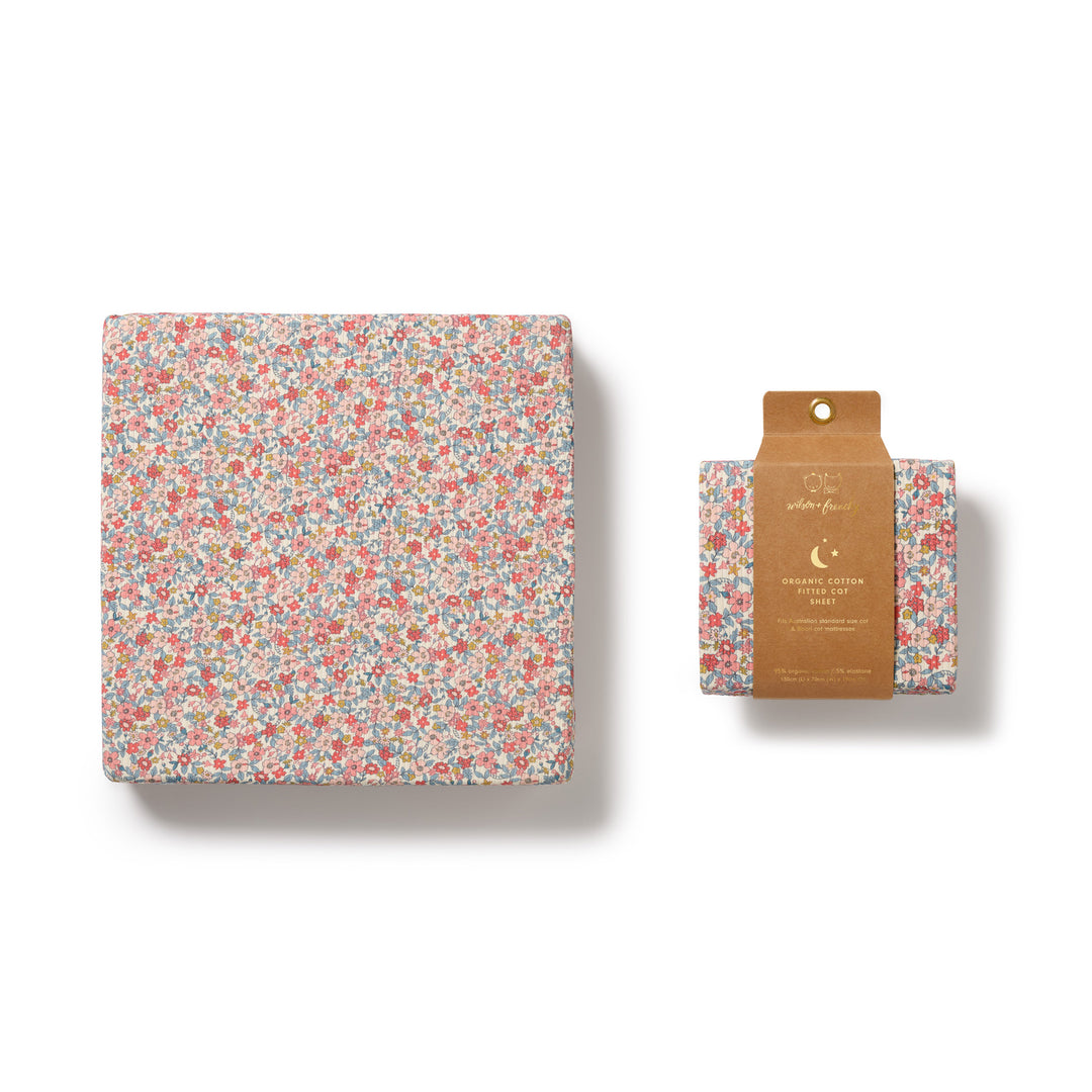 Wilson & Frenchy Organic Cot Sheet - Summer Bloom