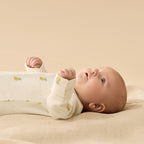Organic Pointelle Zipsuit with Feet - Piney Pals