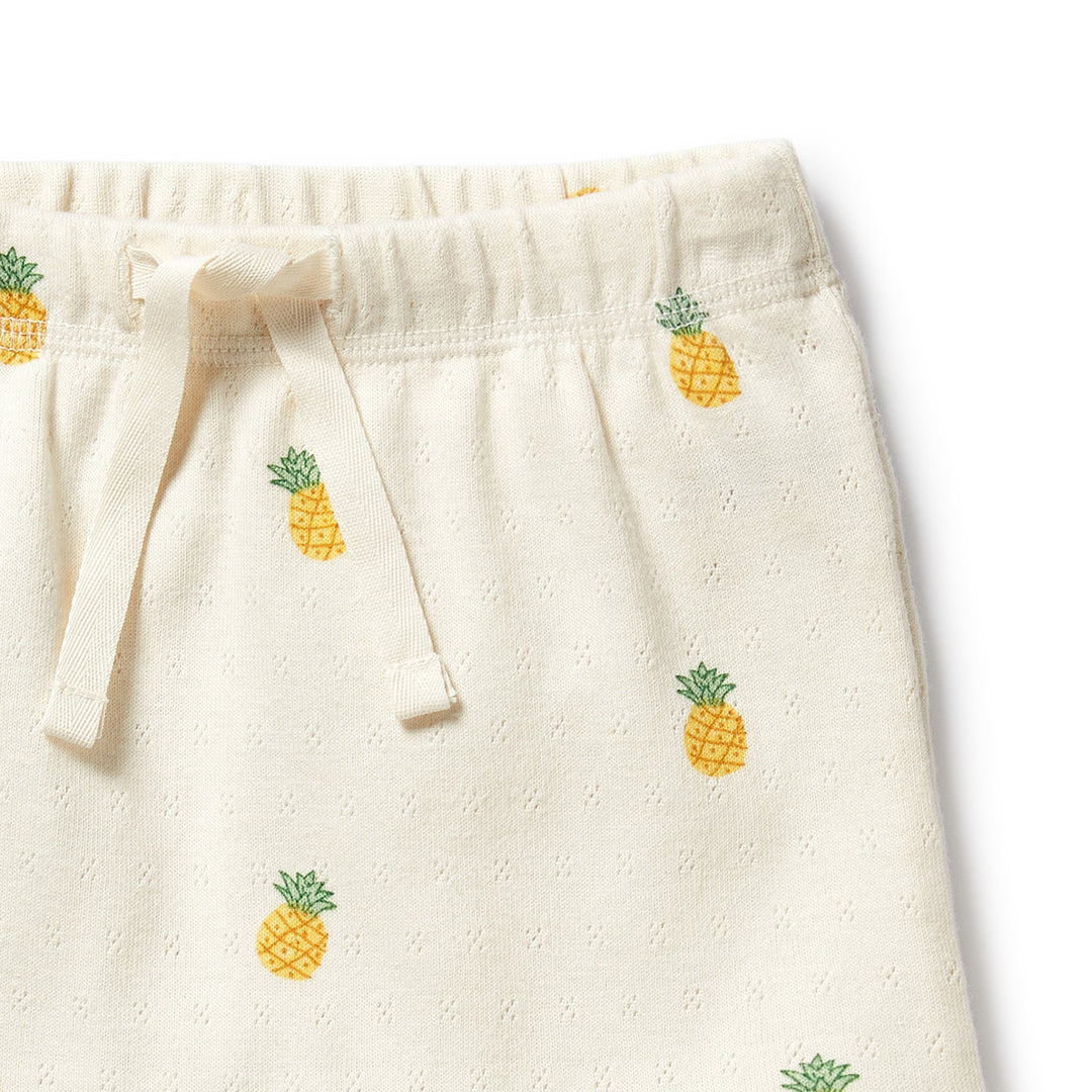 Wilson & Frenchy Organic Pointelle Kimono Set - Piney Pals