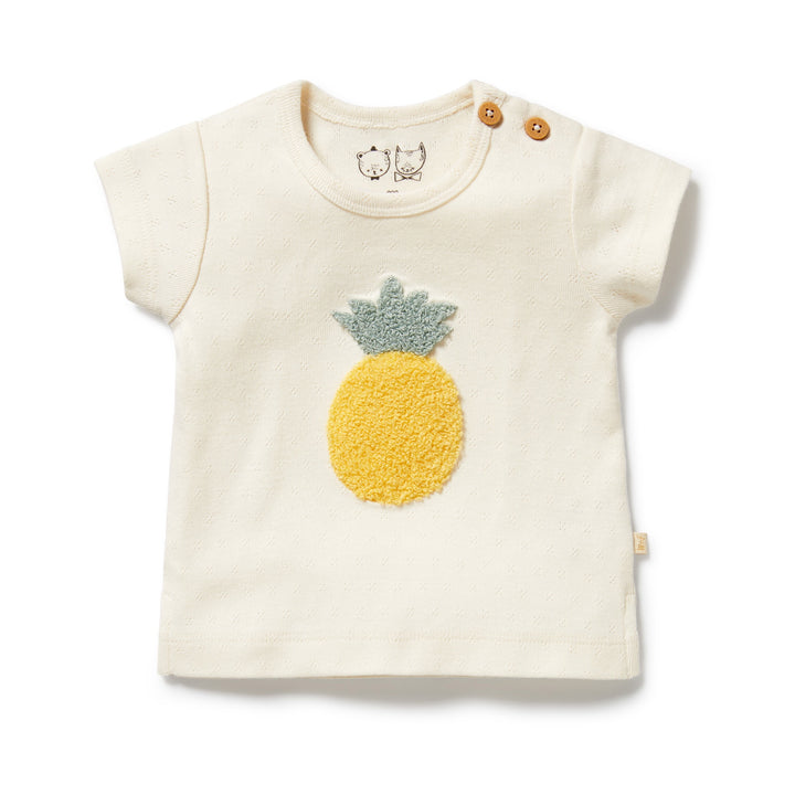 Wilson & Frenchy Organic Pointelle Tee - Piney Pals