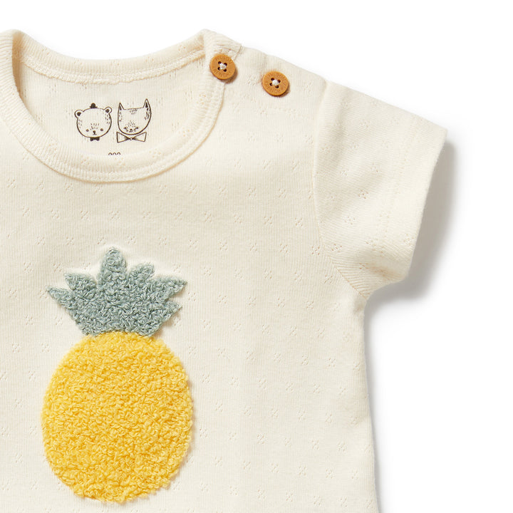 Wilson & Frenchy Organic Pointelle Tee - Piney Pals