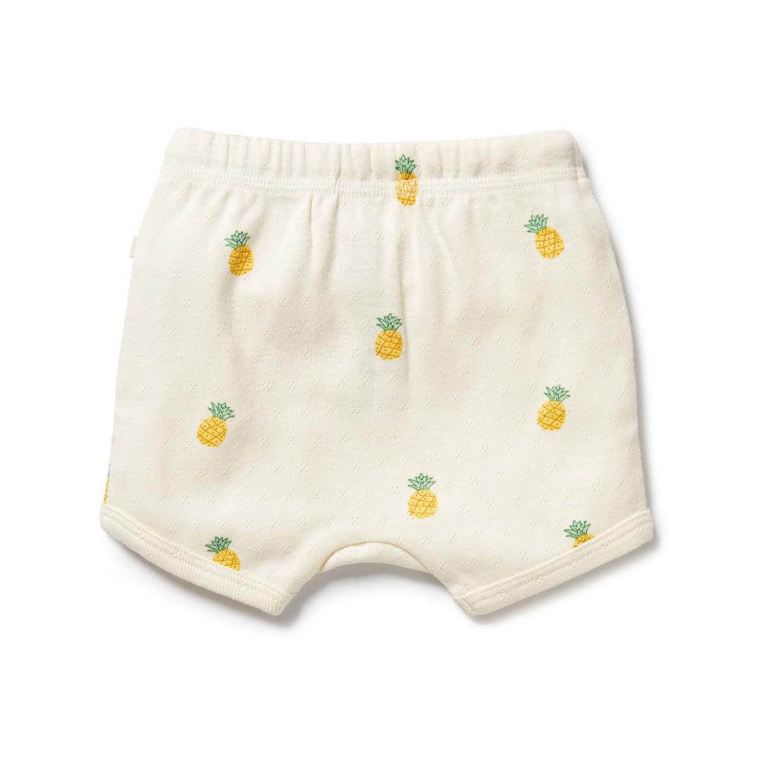 Wilson & Frenchy Organic Pointelle Short - Piney Pals