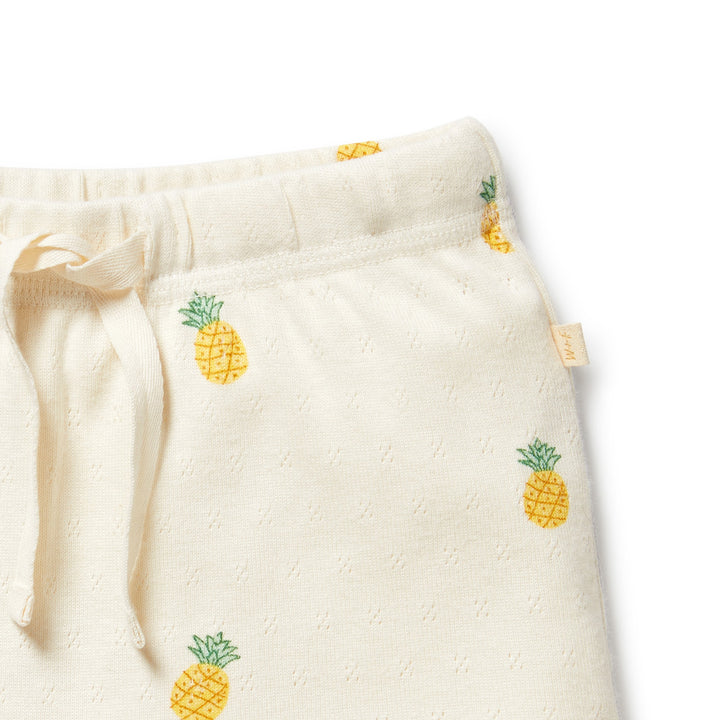 Wilson & Frenchy Organic Pointelle Short - Piney Pals