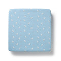Organic Pointelle Cot Sheet - Sunny Seagulls