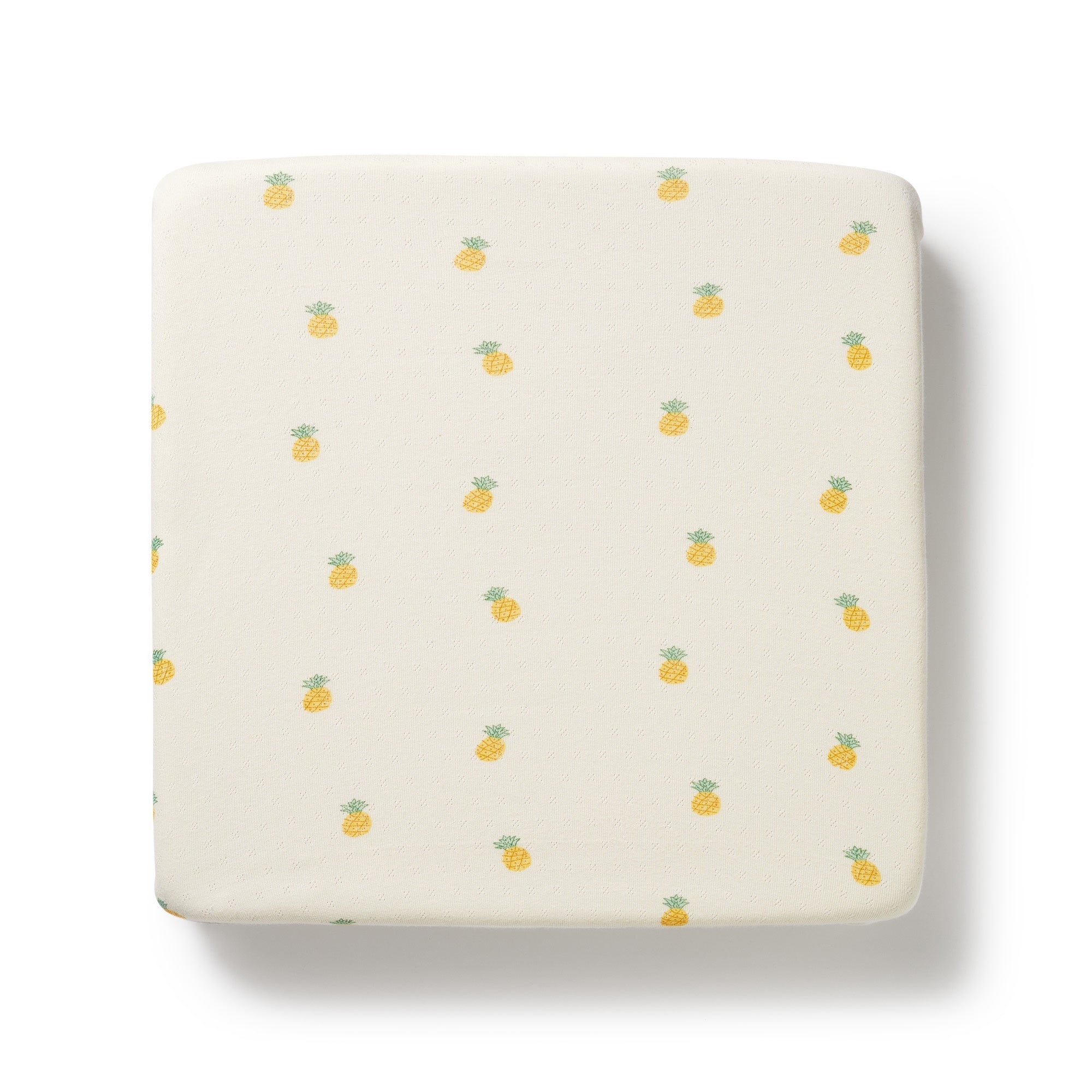 Organic Pointelle Cot Sheet - Piney Pals