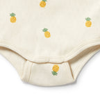 Organic Pointelle Henley Bodysuit - Piney Pals