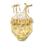 Cutwork Swimsuit - Lemon Drop