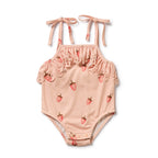 Cutwork Swimsuit - Strawberry Kisses