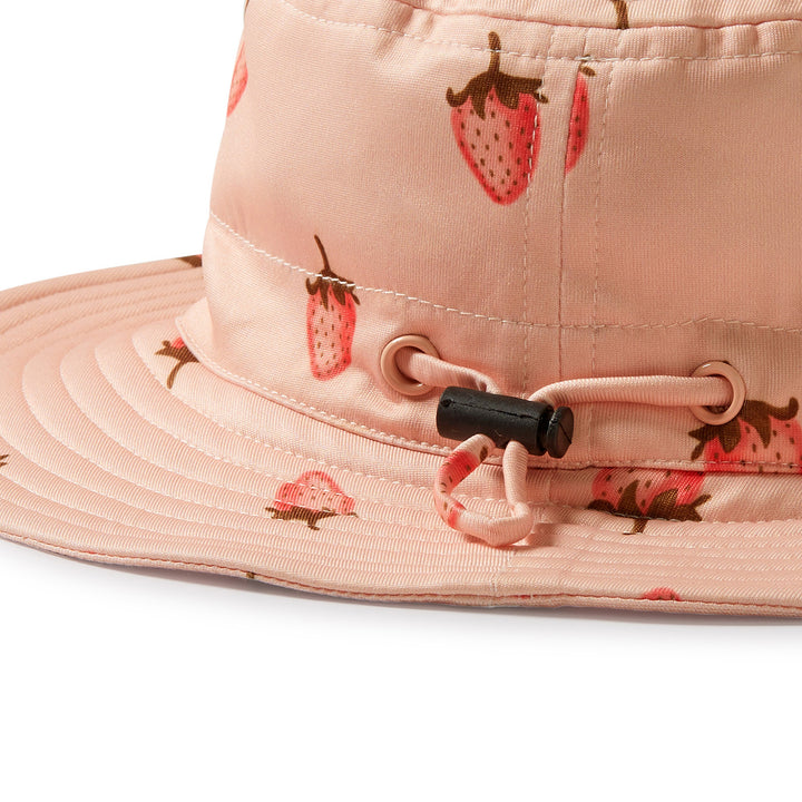 PRE-ORDER - Wilson & Frenchy Swim Sun Hat - Strawberry Kisses