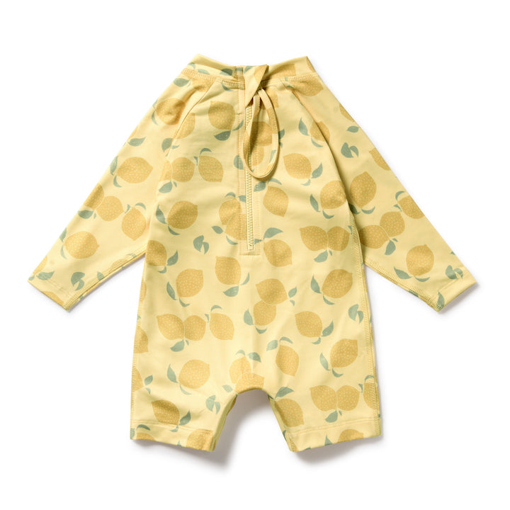 PRE-ORDER - Wilson & Frenchy One Piece Boyleg Swimsuit - Lemon Drop