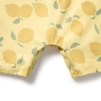 One Piece Boyleg Swimsuit - Lemon Drop