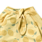 One Piece Boyleg Swimsuit - Lemon Drop
