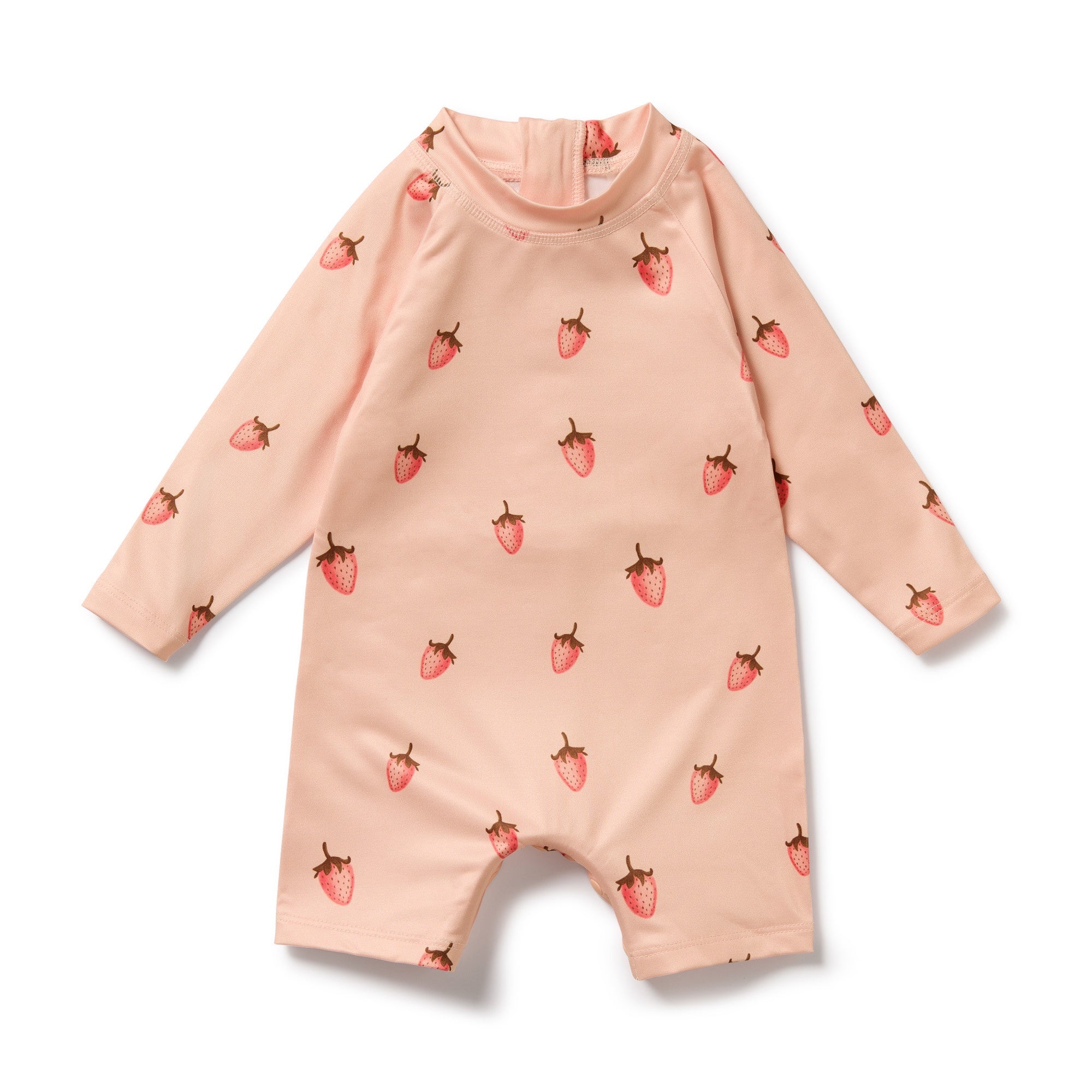 Wilson & Frenchy One Piece Boyleg Swimsuit - Strawberry Kisses