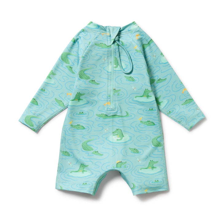 PRE-ORDER - Wilson & Frenchy One Piece Boyleg Swimsuit - Sunny Scales