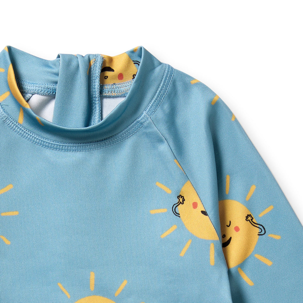 Wilson & Frenchy Sunny Days Rashie Swim Set - Sunny Days