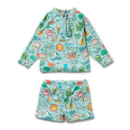Rashie Swim Set - Sun Sea & Surf