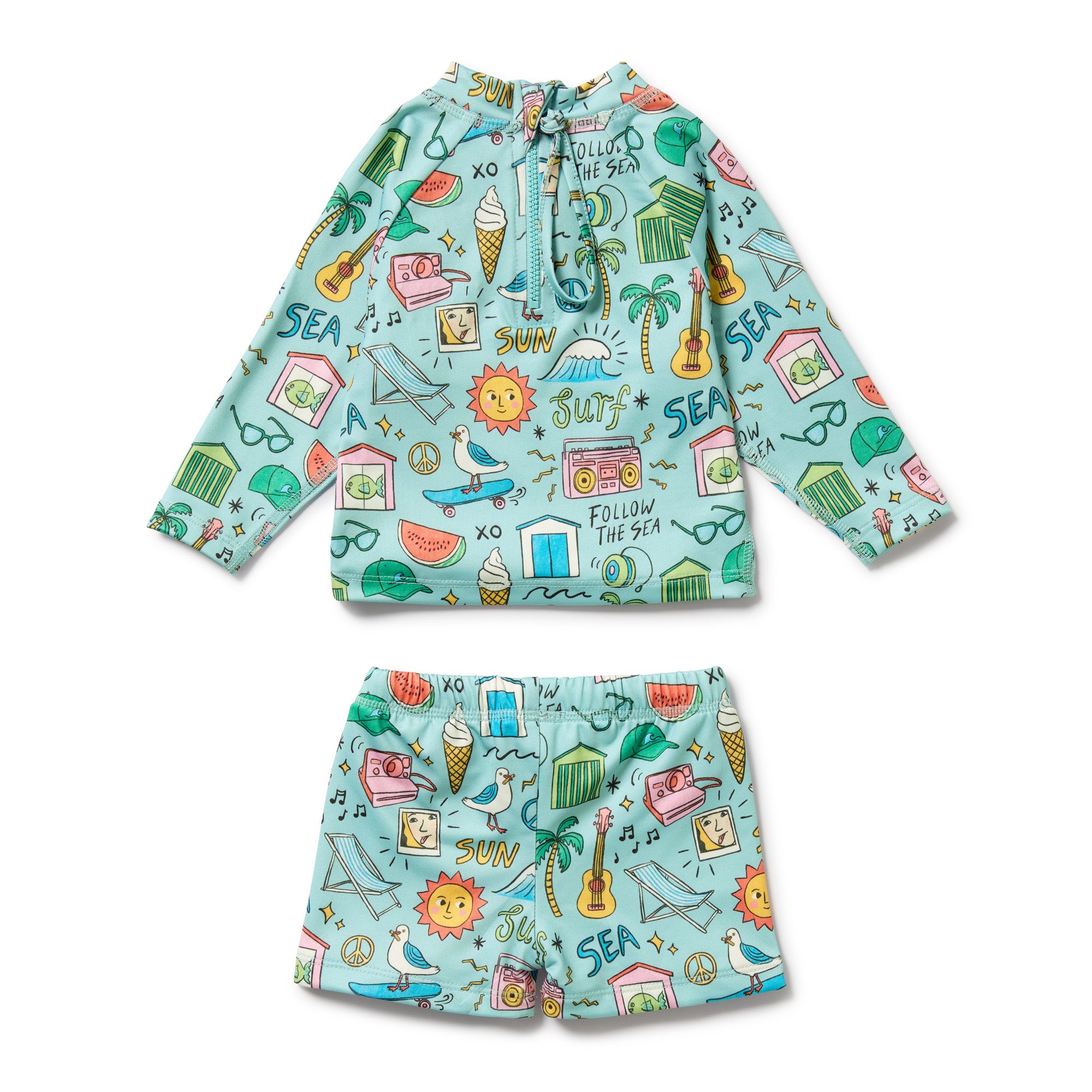 Wilson & Frenchy Rashie Swim Set - Sun Sea & Surf