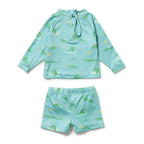 Rashie Swim Set - Sunny Scales