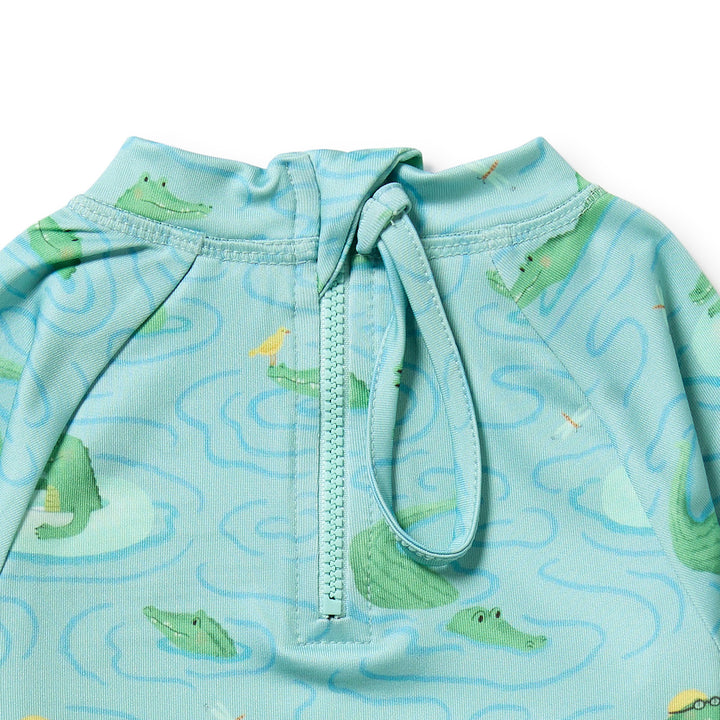 PRE-ORDER - Wilson & Frenchy Rashie Swim Set - Sunny Scales