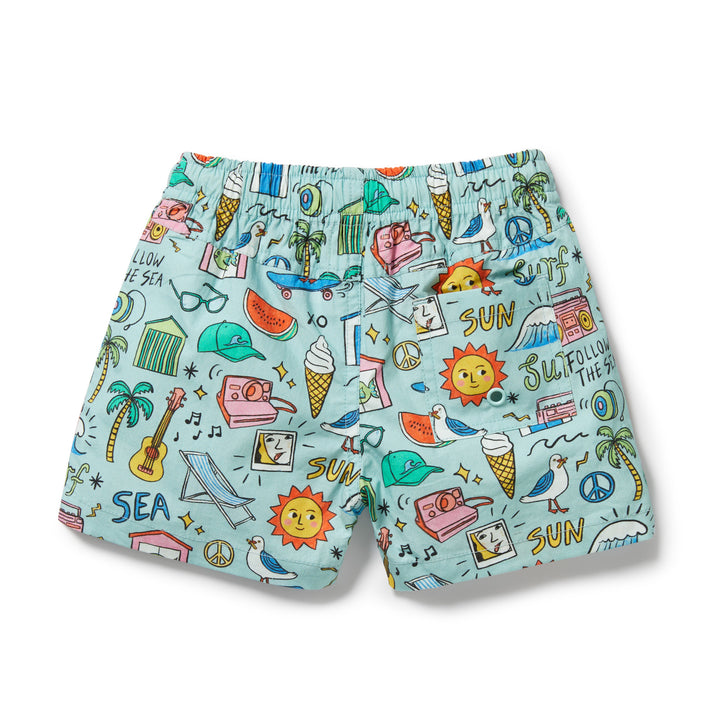 Wilson & Frenchy Swim Board Short - Sun Sea & Surf