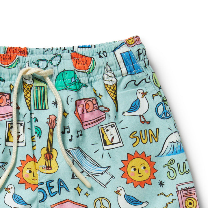 Wilson & Frenchy Swim Board Short - Sun Sea & Surf