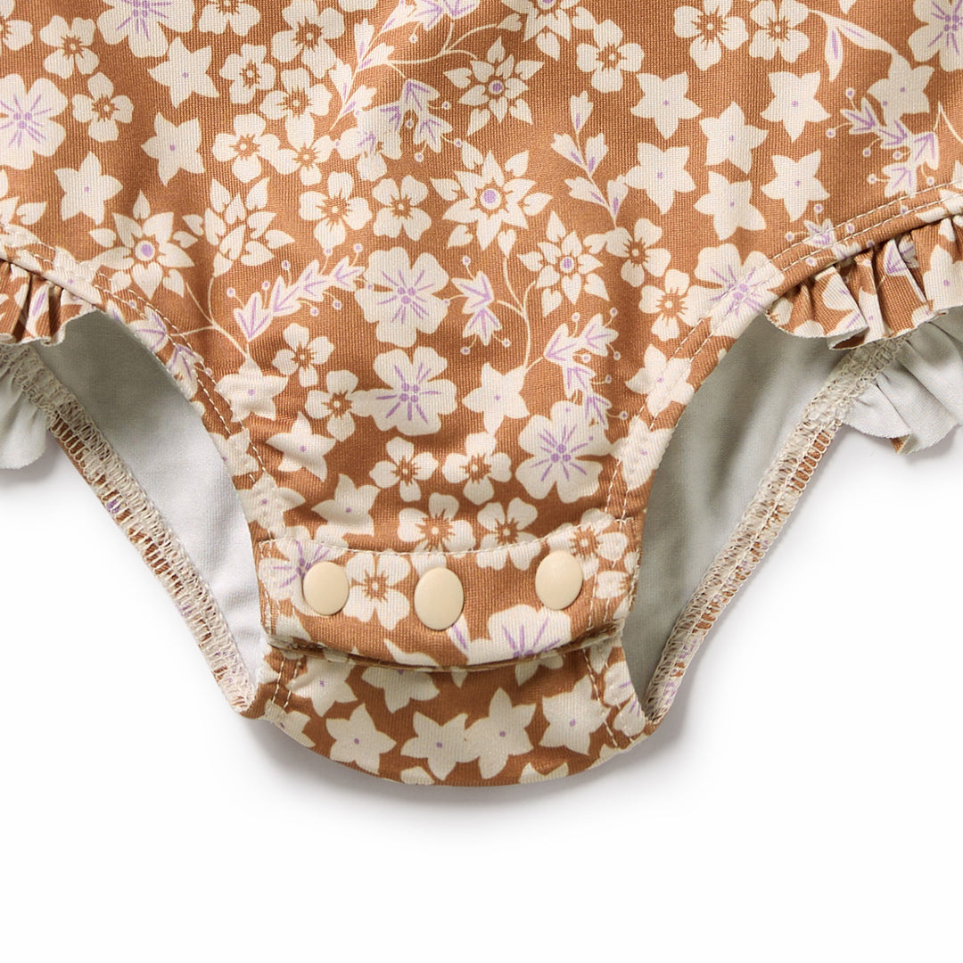 PRE-ORDER - Wilson & Frenchy Long Sleeved Swimsuit - Hazel Floral