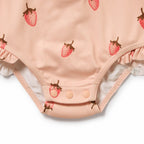 Long Sleeved Swimsuit - Strawberry Kisses