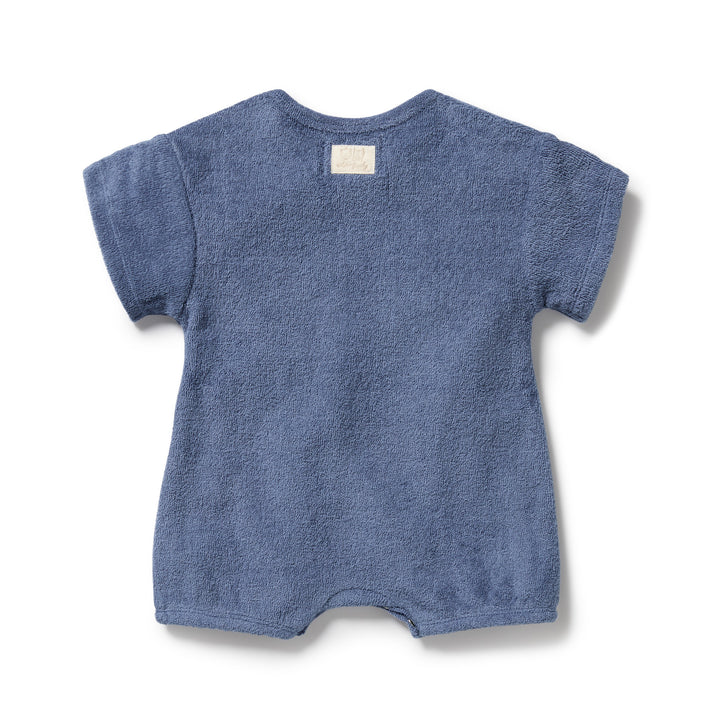 Wilson & Frenchy Organic Terry Growsuit - Deep Blue