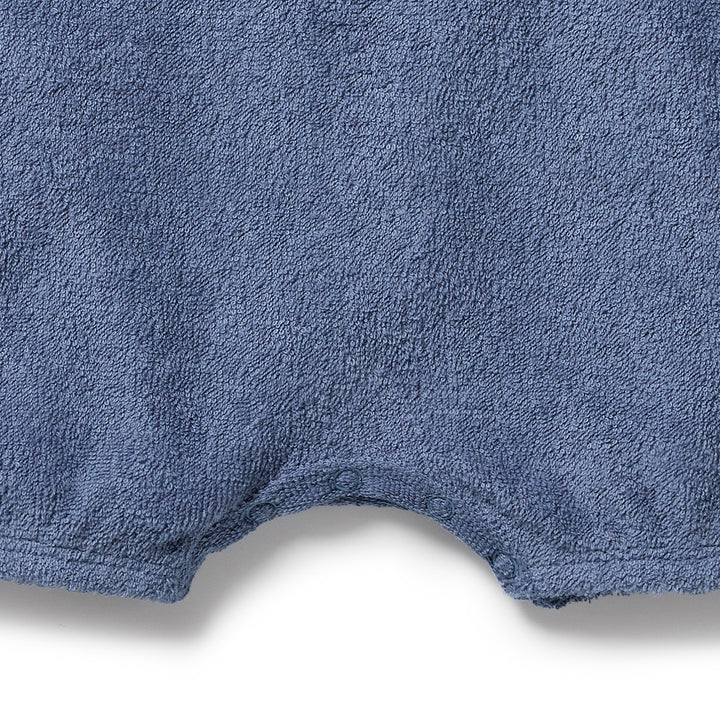 Wilson & Frenchy Organic Terry Growsuit - Deep Blue