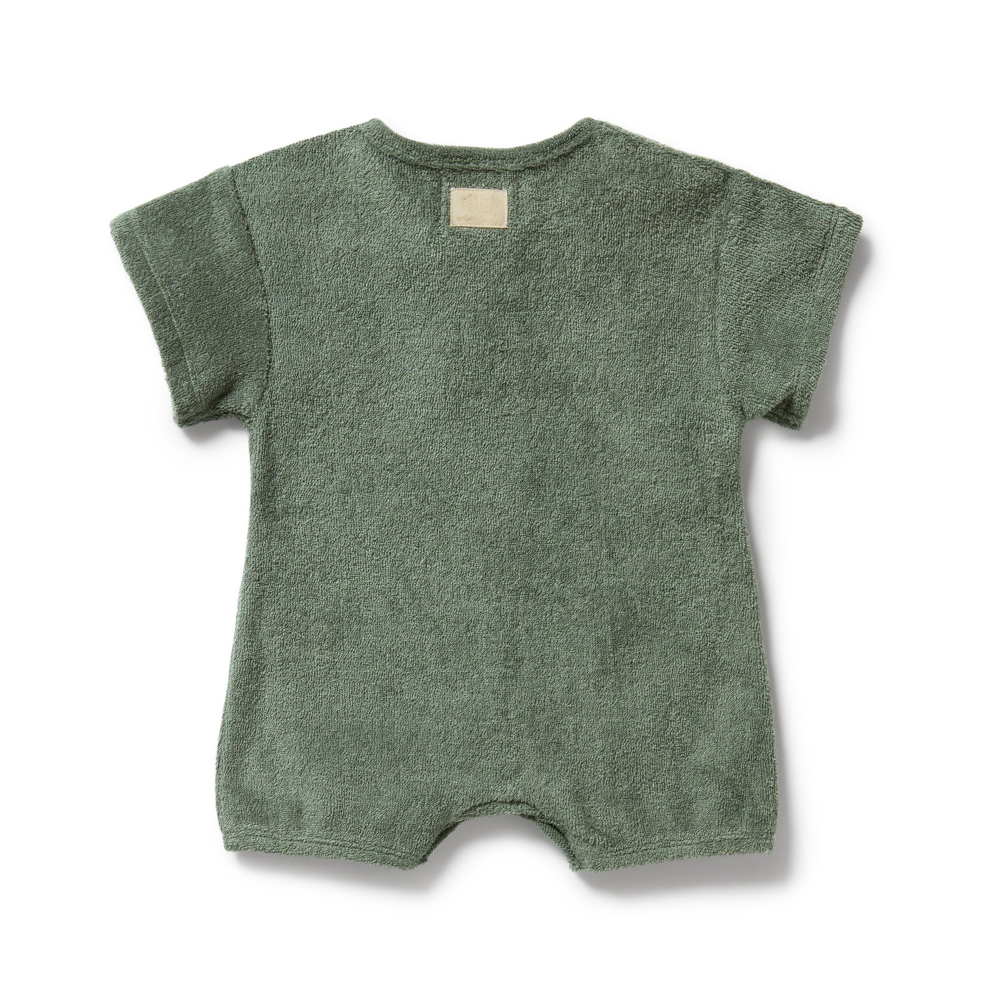 Wilson & Frenchy Organic Terry Growsuit - Moss
