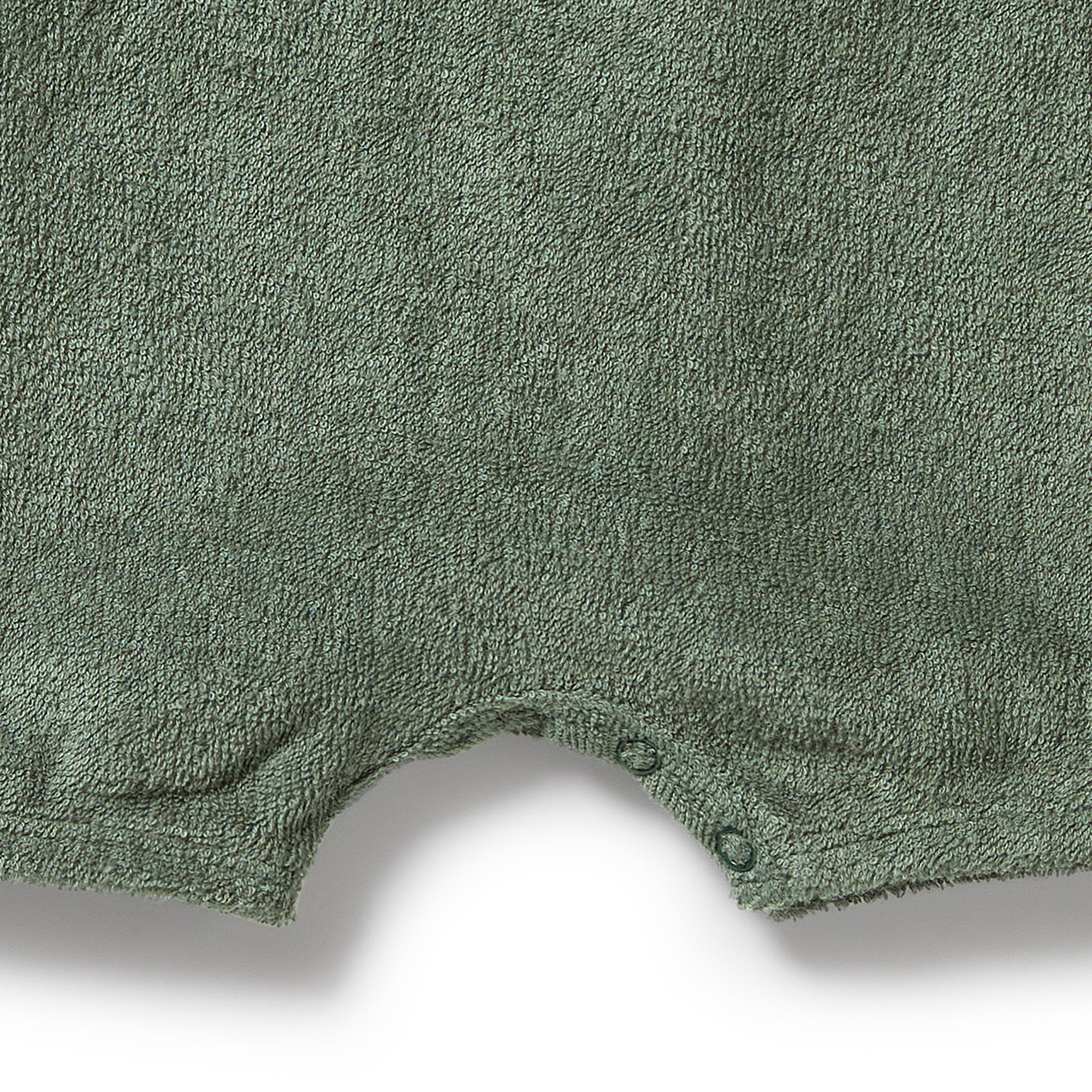 Wilson & Frenchy Organic Terry Growsuit - Moss