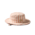 Organic Terry Sun Hat - Strawberry Wave