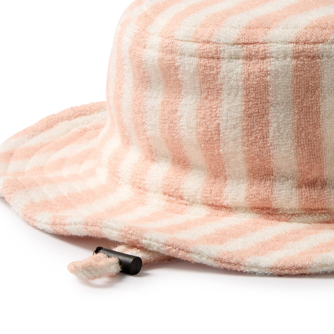 Wilson & Frenchy Organic Terry Sun Hat - Strawberry Wave