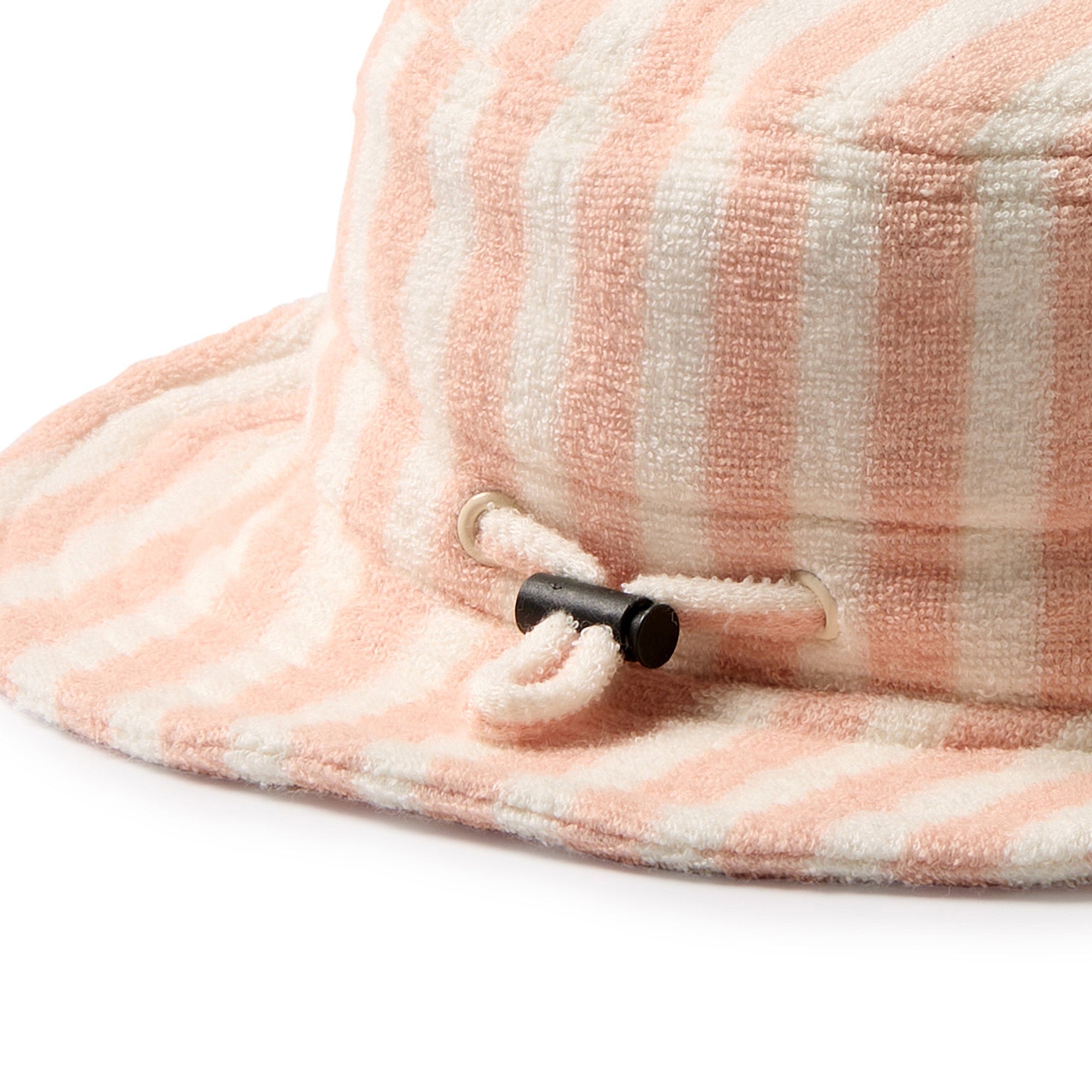 Organic Terry Sun Hat - Strawberry Wave