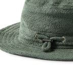 Organic Terry Sun Hat - Moss