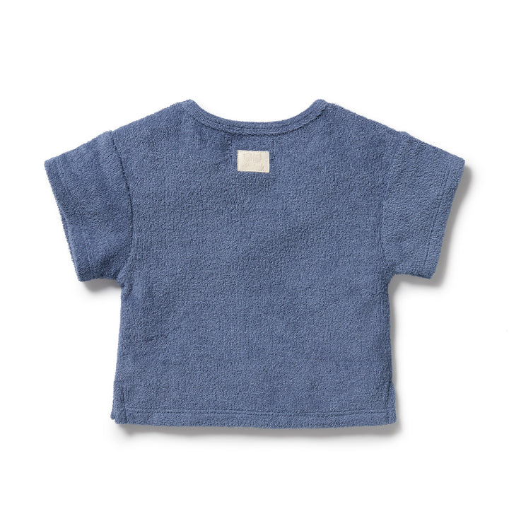 Wilson & Frenchy Organic Terry Tee - Deep Blue