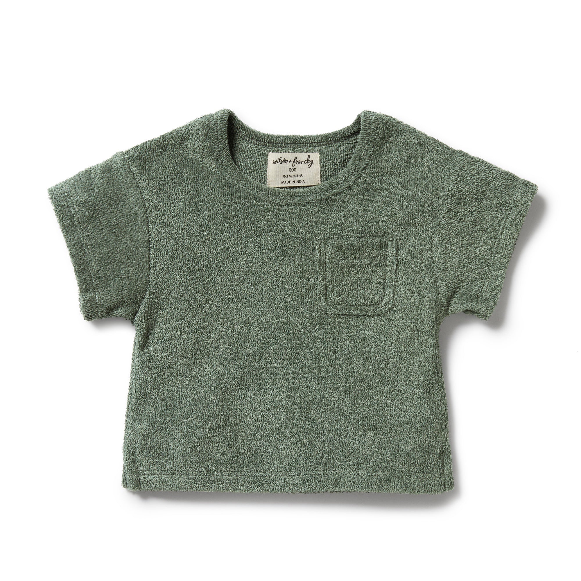 Wilson & Frenchy Organic Terry Tee - Moss