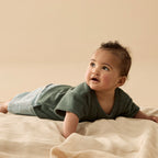 Organic Terry Tee - Moss