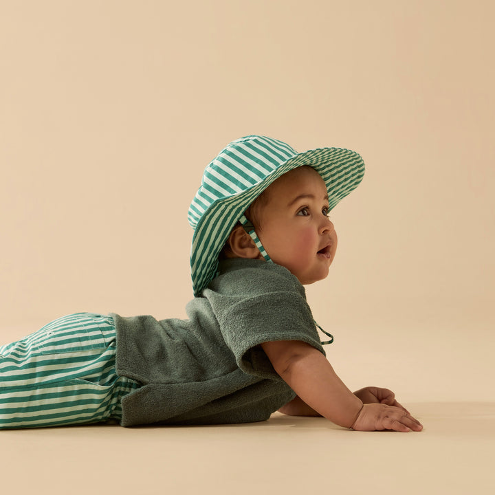 Wilson & Frenchy Organic Terry Tee - Moss