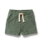 Organic Terry Short - Moss