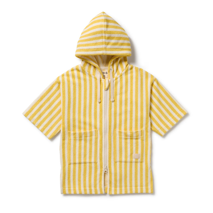 Wilson & Frenchy Organic Terry Hooded Towel - Honey Wave