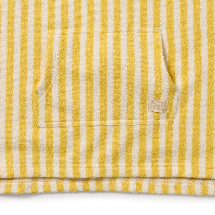 Wilson & Frenchy Organic Terry Hooded Poncho - Honey Wave