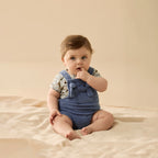 Organic Terry Overall - Deep Blue