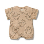 Organic Sweat Growsuit - Happy Days