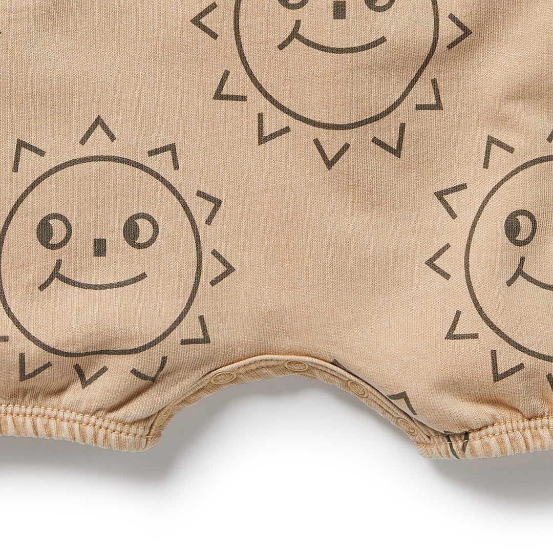 Wilson & Frenchy Organic Sweat Growsuit - Happy Days