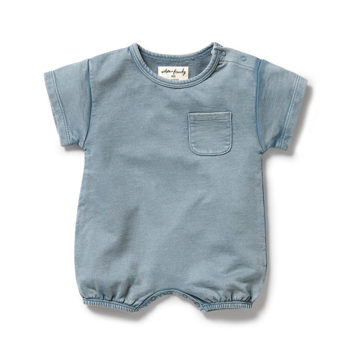 Wilson & Frenchy Organic Sweat Growsuit - Dusk