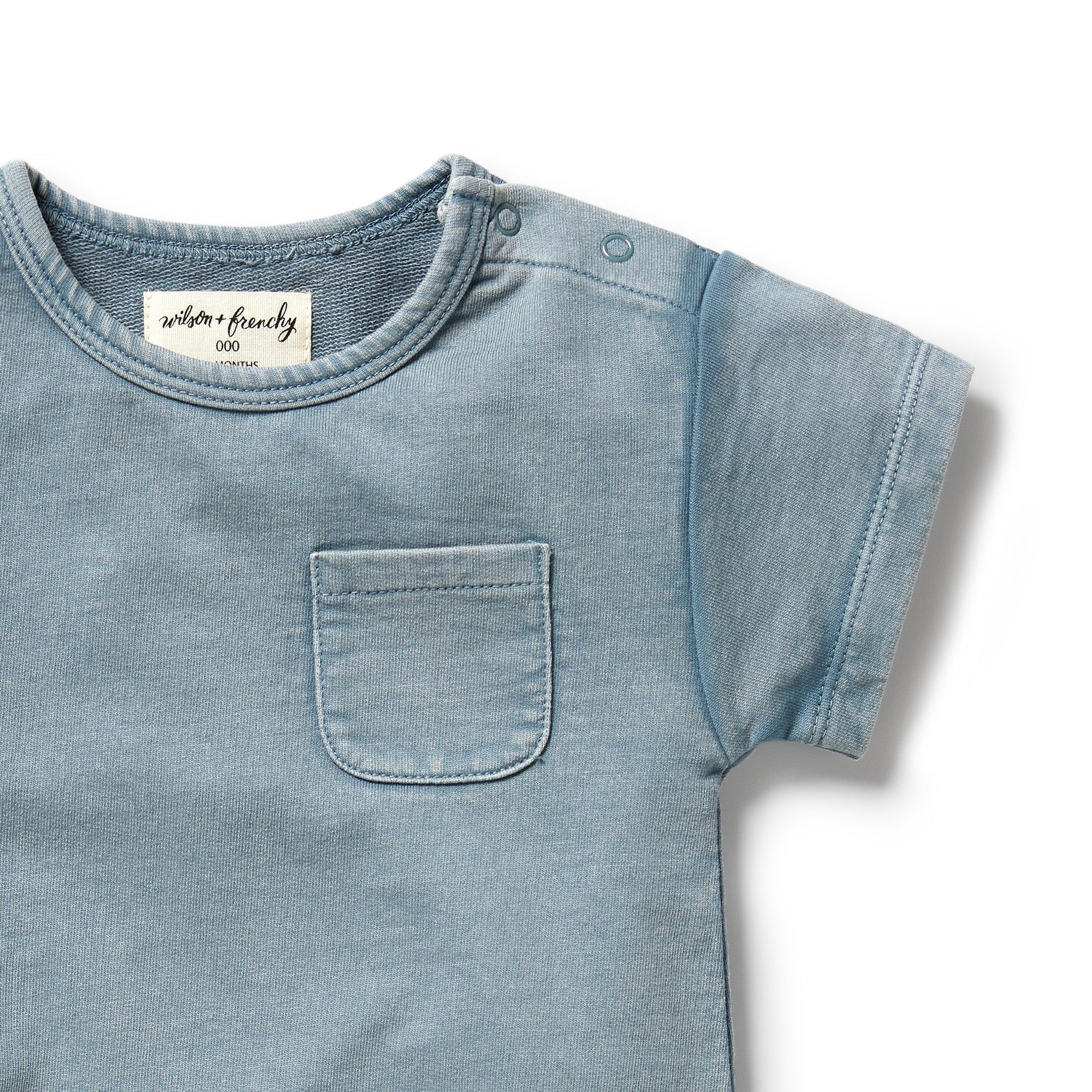 Wilson & Frenchy Organic Sweat Growsuit - Dusk