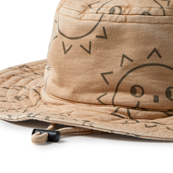 Wilson & Frenchy Organic Sweat Sun Hat - Happy Days