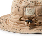 Organic Sweat Sun Hat - Happy Days
