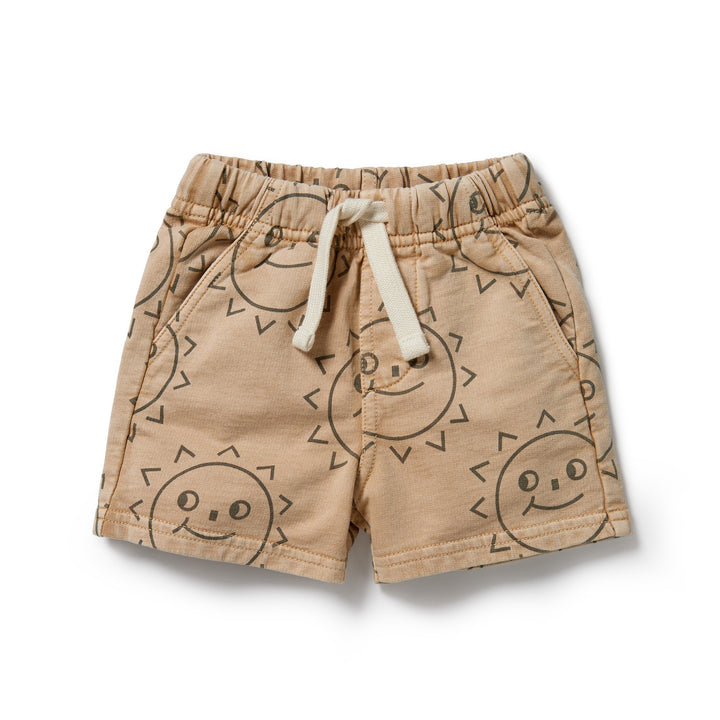 Wilson & Frenchy Organic Sweat Long Short - Happy Days